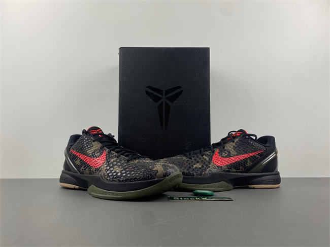 Nike Kobe 6 Protro “Italian Camo” FQ3546-001