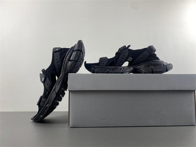 Ba*len*cia*ga black ‘3xl’ sandals 786956 w3xlt 1000