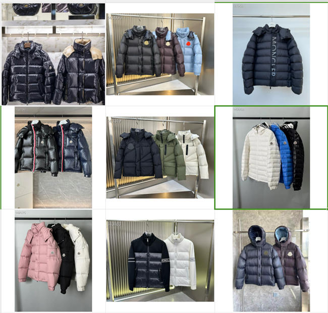 Down Jacket Contact Customer Service for More Brands