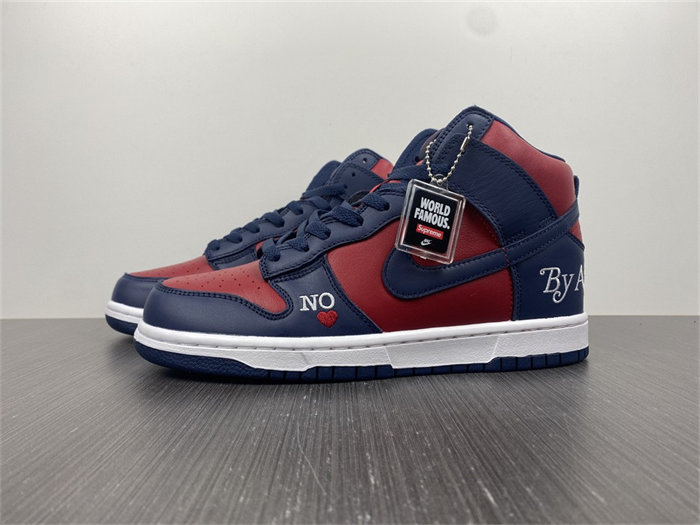 nike sb dunk high S*p*e by any means navy dn3741-600