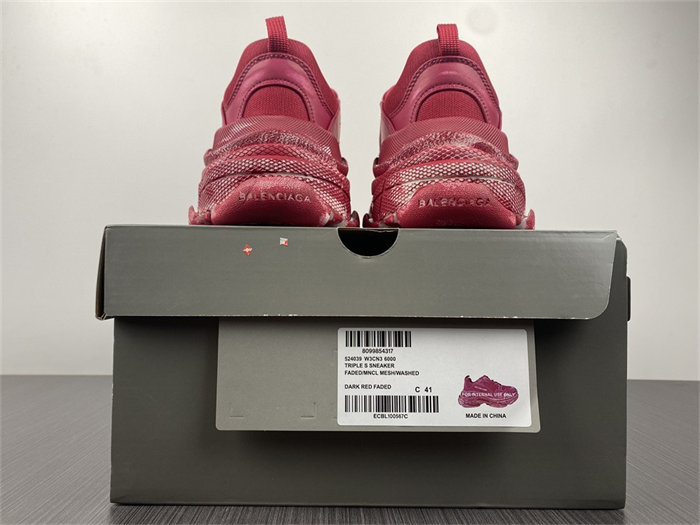 BLCG Triple S Faded Red  524039 W3CN3 6000