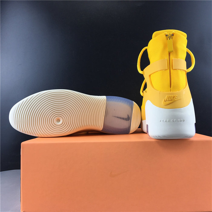 Nike Air Fear Of God 1 Yellow  AR4237-700
