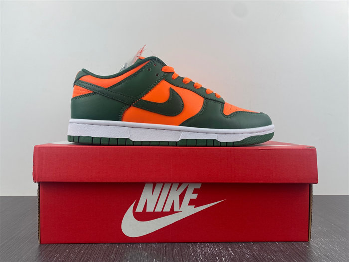 Nike Dunk Low Retro Miami Hurricanes  DD1391-300