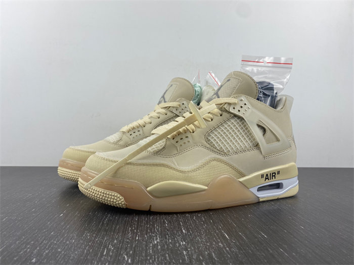 Jordan 4 Retro Off-White Sail