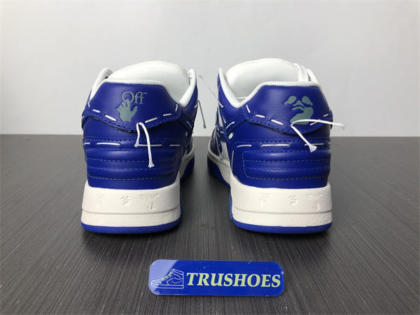 OFF-WHITE Out Of Office Sartorial Stitching White Dark Blue OMIA189S23LEA0140148