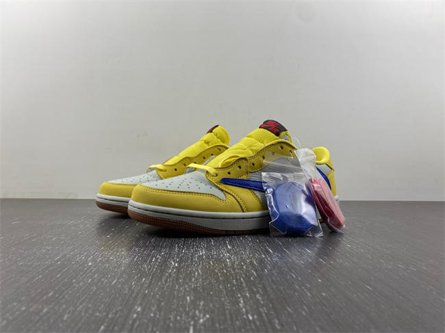 Travis Scott x Air Jordan 1 Low OG “Canary” DZ4137-700