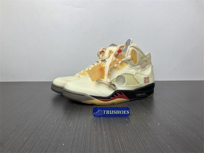 Jordan5 Off-White Sail DH8565-100