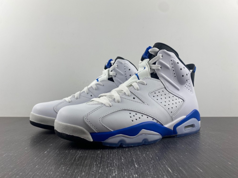 Jordan 6 Retro Sport Blue  384664-107