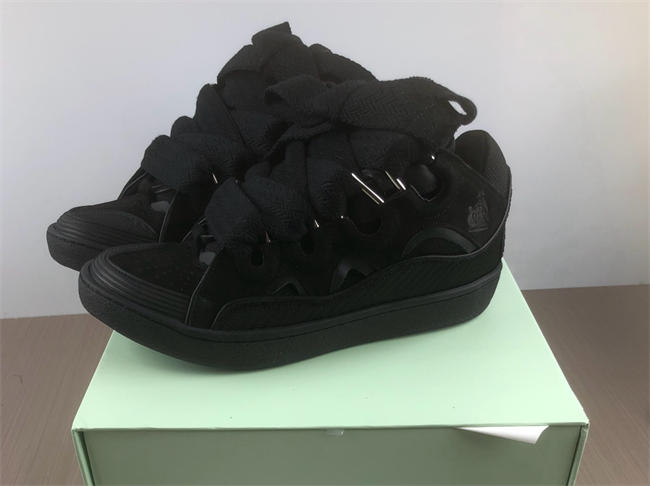 Lanvin Curb Sneaker All Black